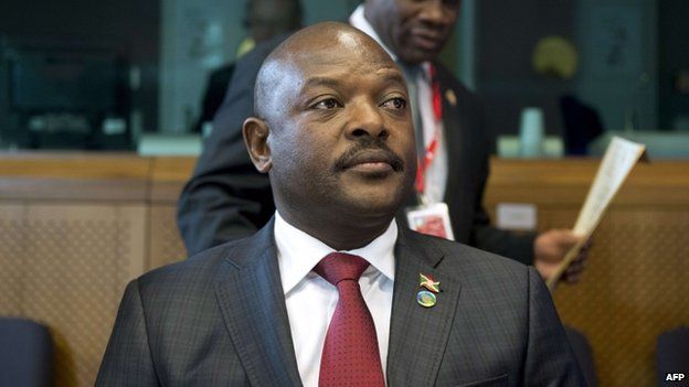 Burundi President Pierre Nkurunziza