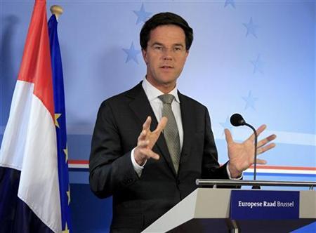 Dutch Prime Minister Mark Rutte 