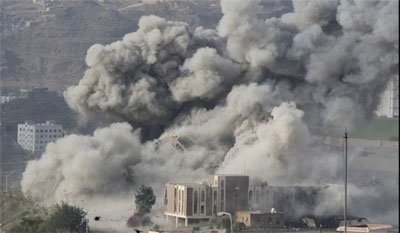 Saudi aggression on Yemen