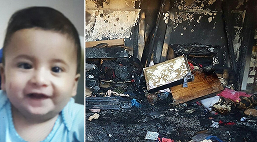 Price tag attack: 18-month-old Ali Dawabsheh burned in his home