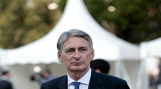 British Foreign Secretary Philip Hammond