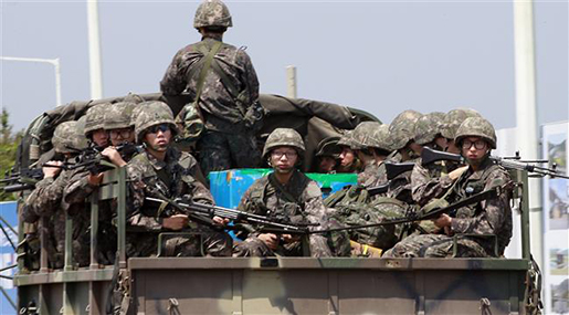South Korean Soldiers