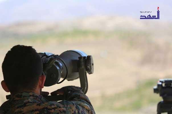 Resistance Men in Arsal Outskirts 