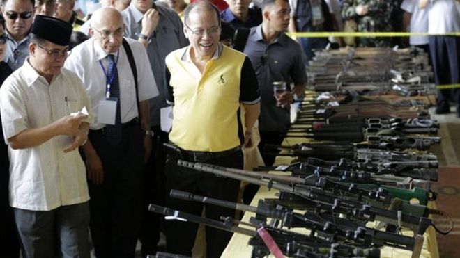 Philippines' President Benigno Aquino
