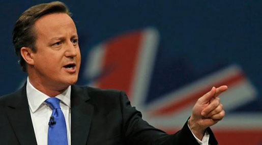 British PM David Cameron