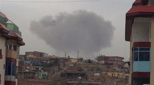 Suicide Bomb Hits Central Kabul near US Embassy