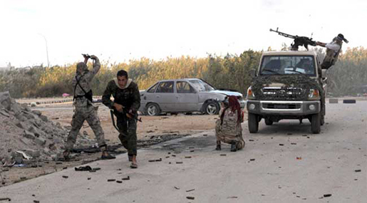 Clashes in Libya's Second City Benghazi Kill 13