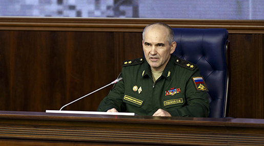 Sergei Rudskoi, the head of the Main Operative Department of the Russian General Staff