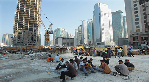 AI: Labor Abuse at Qatar World Cup Venue