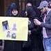 Azaz Hostage Families Stage Sit-in in front of Turkish Centers