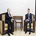 Al-Assad Receives Salehi: We’re Able to Confront 