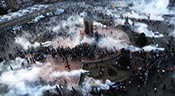 Turkish Police Crush Barricades in Taksim