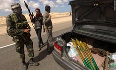 Libya Pushing Arms to Syria Rebels