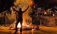2,000 Protesters Face Police Tear Gas, EU Delays Turkey Talks