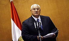 Egypt President Vows to Battle for Security, Brotherhood Refuses Dealing with Him