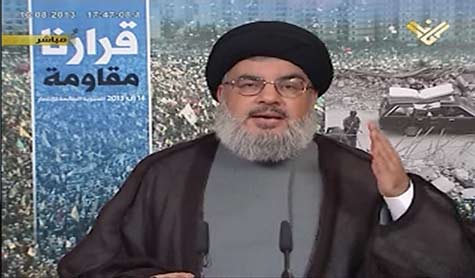 Sayyed Nasrallah from Aita al-Shaab:Resistance stronger than ever,has equipment and fighters  
