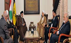 Sayyed Nasrallah Receives Sheikh Araki