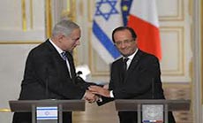 Hollande to Netanyahu: We’ll Remain Tough on Iran