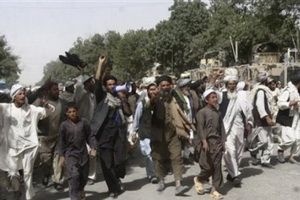 Afghans Hold Demonstration In Opposition to Security Deal With US 