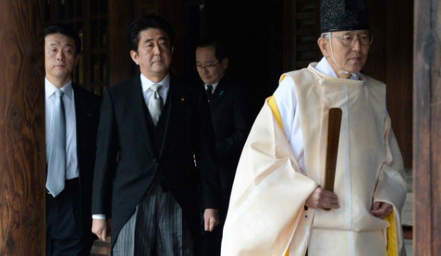 Japanese PM Abe Visits War Shrine, Triggers Outrage
