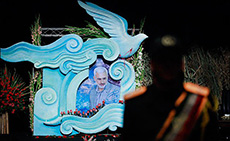 In presence of Commander Soleimani--First Anniversary of Martyrdom of Shateri commemorated in Tehran

