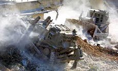 ’Israel’ Demolishes WB Homeless Shelters
