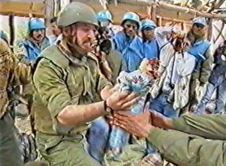 Diary of the April 96 Aggression - April 24
