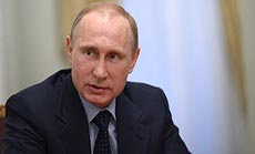 Putin: Ukraine’s Escalation Puts it on Edge of Civil War
