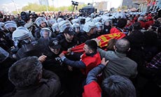 Turkish Police Tear Gas Activists in Istanbul