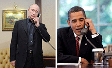 Putin, Obama Discuss Ukraine Crisis