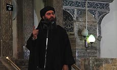 
Baghdadi Attacks Gulf Leaders in Taped Sermon, World Powers Mull Response to IS Threat