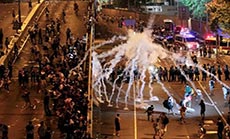 Hong Kong Protesters Defiant after Tear Gas Chaos