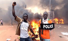 Burkina Faso President Refuses to Resign in Face of Violent Protests