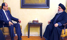 Sayyed Nasrallah Receives Al-Maliki: ’ISIL’ Has No Future in Region