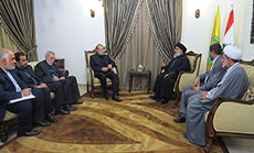 Sayyed Nasrallah Receives Larijani