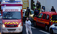 France under Security Shocks: Attacks against Mosques as Suspects of Magazine Shooting Traced