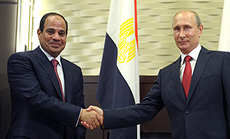
Putin in Egypt: Enhancing Cooperation, Facing Sanctions