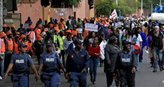 S. Africans March against Immigrant Attacks