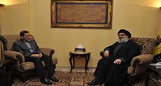 Sayyed Nasrallah Receives Velayati
