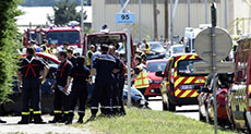 Explosions, Decapitation, ’ISIL’ Flag at French Factory in Terror Attack