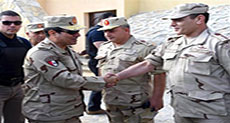 Egypt’s Sisi Rallies Troops in Sinai after ’ISIL’ Attacks

