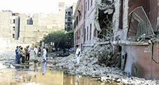 Egypt Explosion Hits Italian Consulate in Cairo