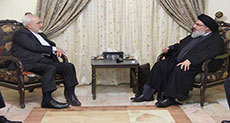 Sayyed Nasrallah Receives Zarif: Latest Developments Discussed 