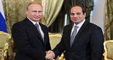 Putin Receives Sisi: Russia, Egypt Support Forming Anti- ’ISIL’ Coalition with Syria

