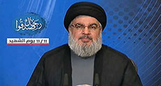 Sayyed Nasrallah on Martyrs’ Day: Ready to Confront Threats, National Comprehensive Settlement Needed