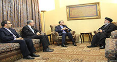 Sayyed Nasrallah Receives Abdollahian