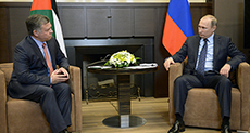 Russia’s President Meets King of Jordan, Condemns the Downing of Su24


