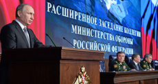 Putin: Targets Threatening Russian Forces in Syria to be Immediately Destroyed
