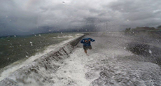 Electricity Cut, Three Dead as Typhoon Hits Philippines
