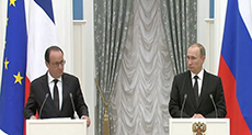 France, Russia to Boost Exchange of Intelligence on ’ISIS’
